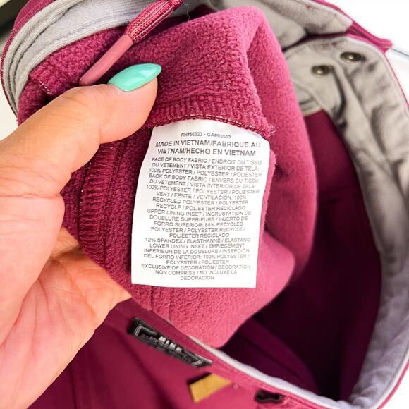 Nike Womens Size S Fleece Lined Waterproof Snow Ski Flare Pants 31” Inseam - Picture 10 of 13